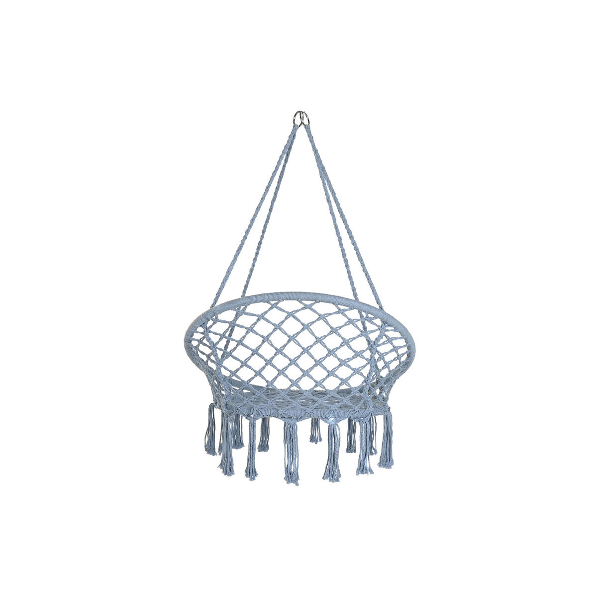 Hamac DKD Home Decor Albastru celest 80 x 63 x 128 cm